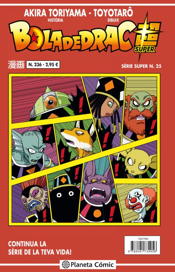Bola de Drac Super 25 Sèrie Vermella 236 (Catalán)