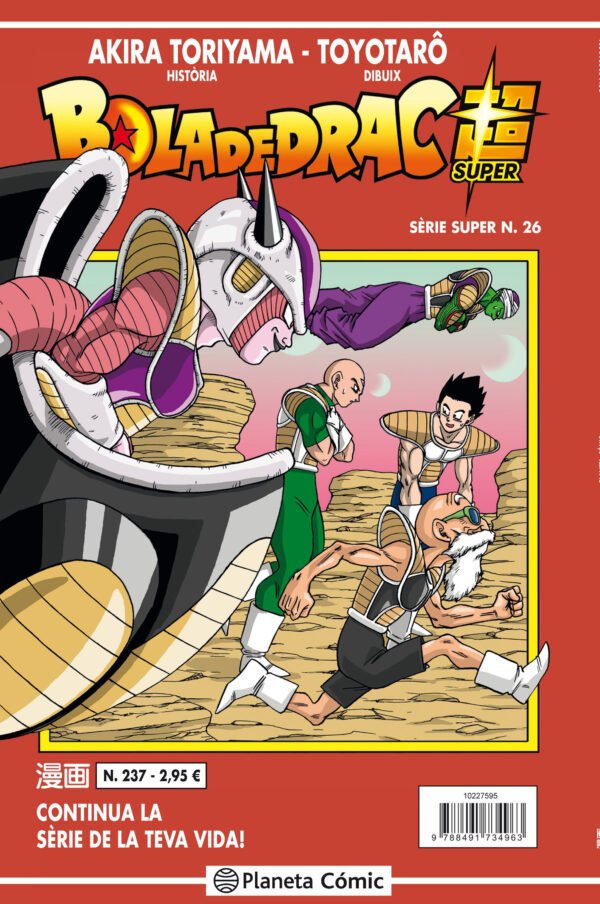 Bola de Drac Super 26 Sèrie Vermella 237 (Catalán)