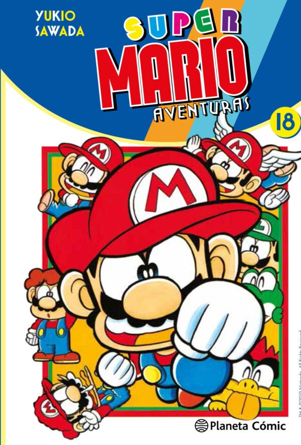 Super Mario Aventuras 18 Planeta Comic Nintendo Comprar