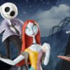 Estatua Jack y Sally Pesadilla Antes de Navidad Sideshow