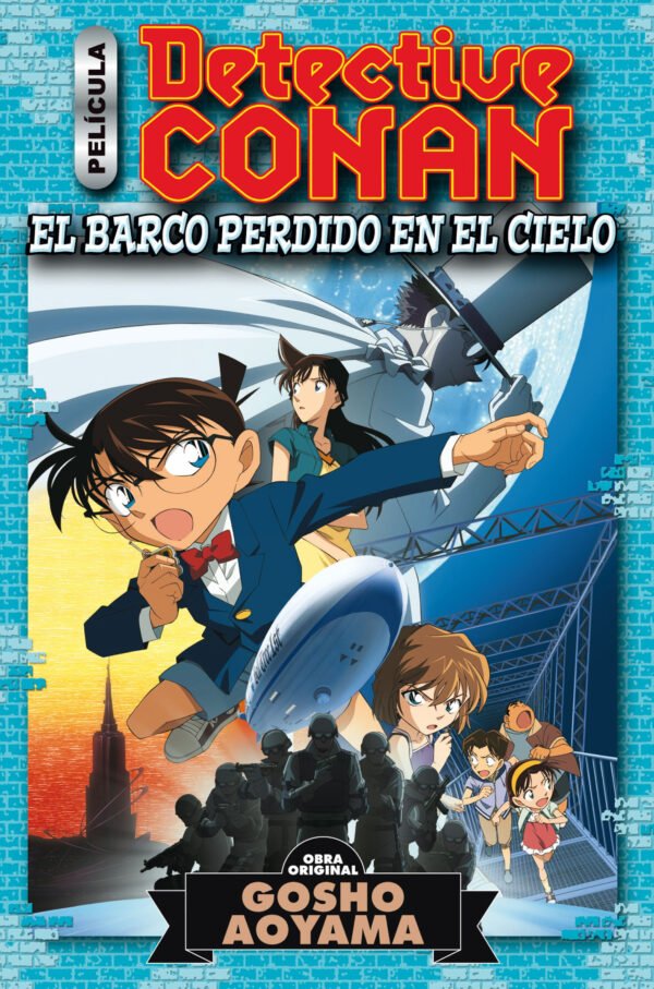 Detective Conan Anime Comic. El Barco Perdido en el Cielo