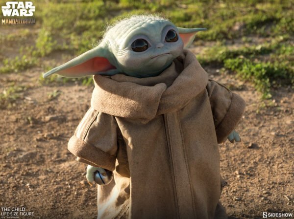 baby yoda the child star wars sideshow mandalorian figura