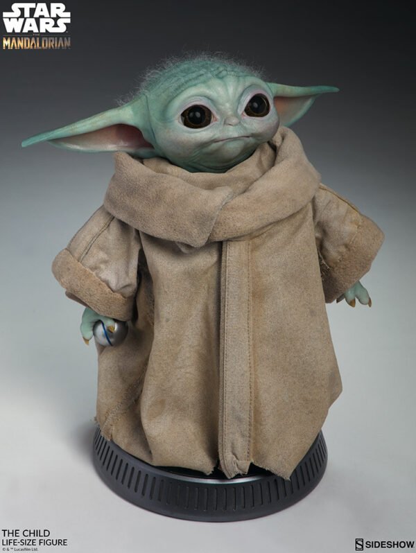 baby yoda the child star wars sideshow mandalorian figura