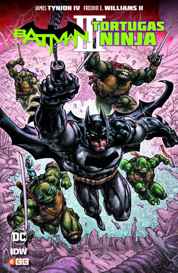 batman tortugas ninja 3 ecc comics