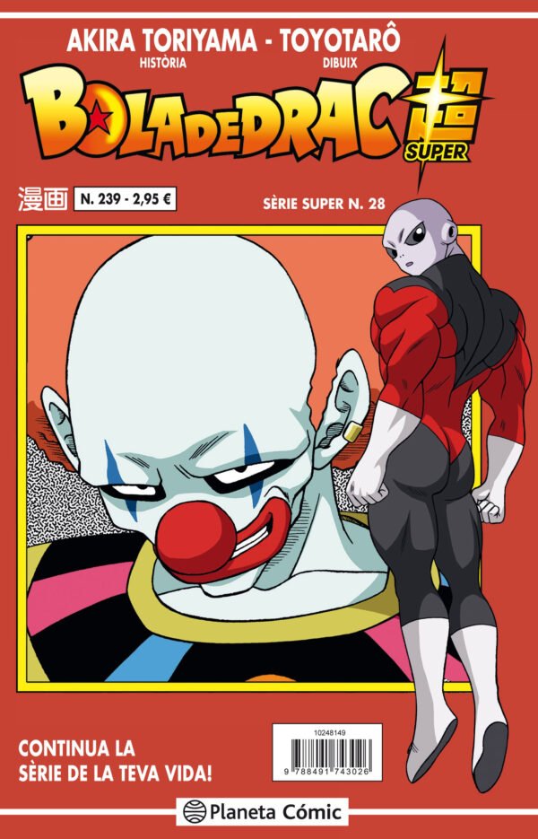 Bola de Drac Super 28. Sèrie Vermella 239 (Catalán)