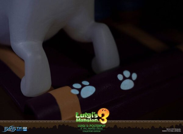 Estatua Luigi y Polterpup Luigi's Mansion 3 Collector's Edition First 4 Figures