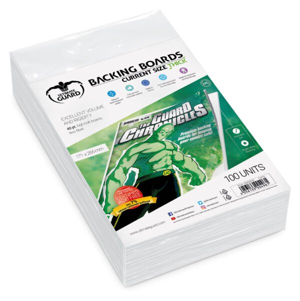 cartones comics current big backing boards ultimate guard