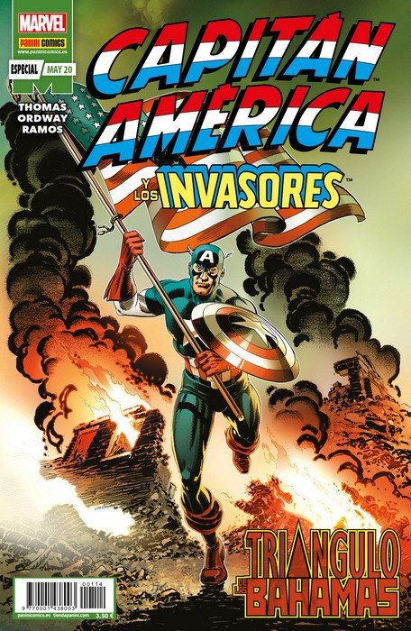 Marvel 80º Aniversario. Capitán América y los Invasores. El Triángulo de las Bahamas