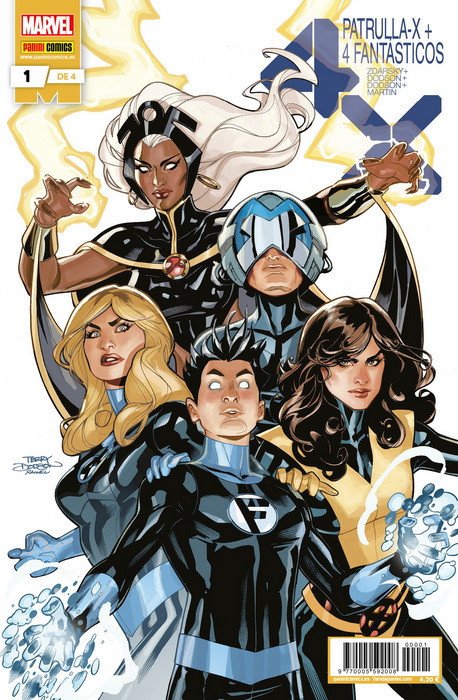 Patrulla-X + 4 Fantásticos 1 (HÉROES MARVEL)