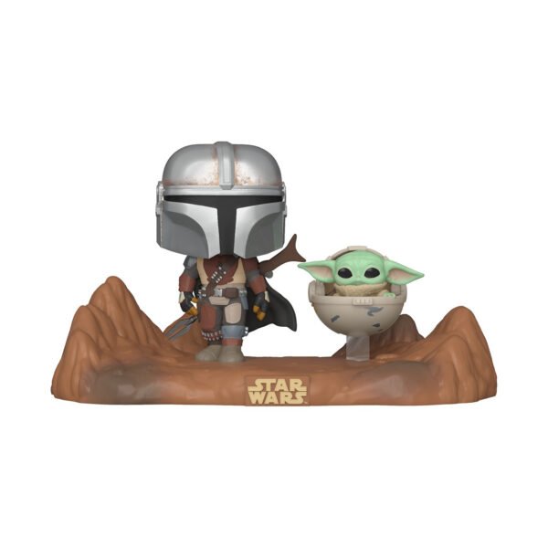 Mandaloriano y Baby Yoda Star Wars The Mandalorian POP Funko