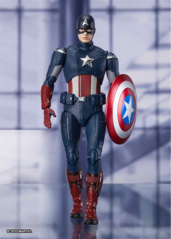 Figura Capitán América Vengadores Endgame SH Figuarts Bandai Tamashii Nations