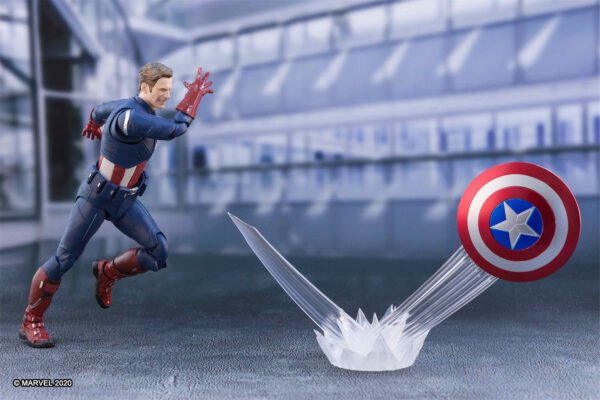 Figura Capitán América Vengadores Endgame SH Figuarts Bandai Tamashii Nations
