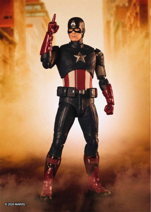 Figura Capitán América Vengadores Endgame SH Figuarts Bandai Tamashii Nations