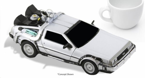 regreso al futuro delorean replica die cast neca