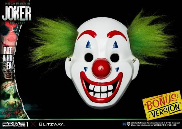 estatua joker the movie prime1 studio bonus version joaquin phoenix