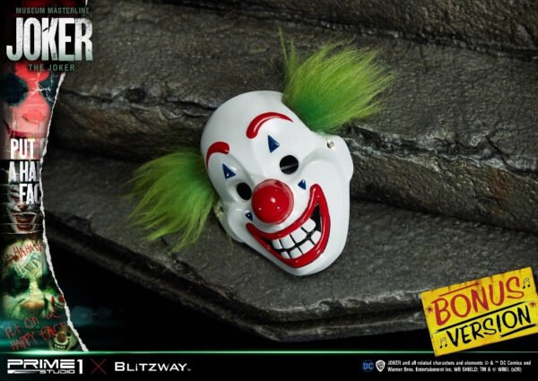 estatua joker the movie prime1 studio bonus version joaquin phoenix