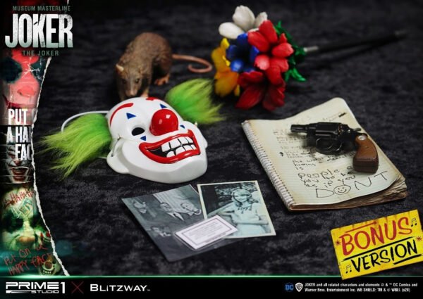 estatua joker the movie prime1 studio bonus version joaquin phoenix