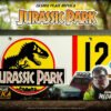 Réplica Jurassic Park Matrícula Dennis Nedry
