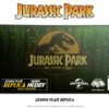 Réplica Jurassic Park Matrícula Dennis Nedry