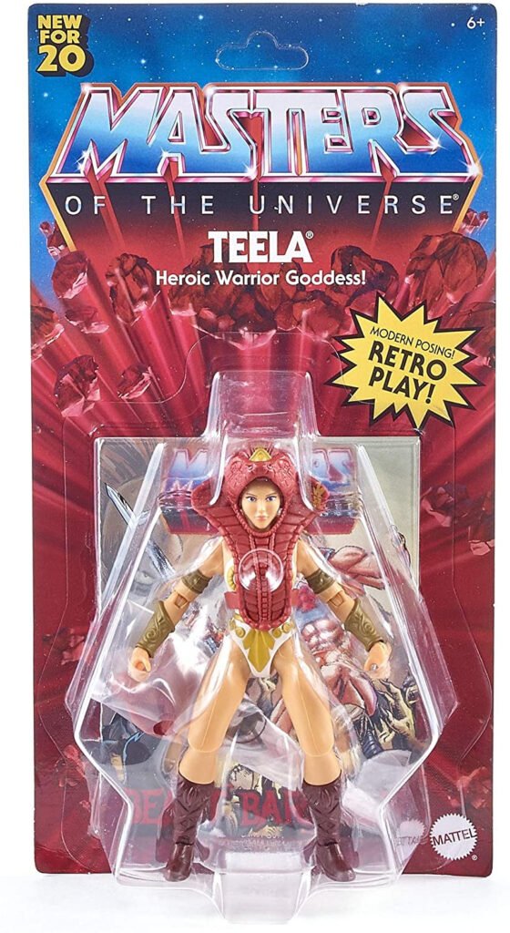 figura teela masters del universo origins mattel