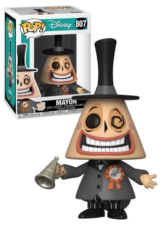 Alcalde con Megáfono Pesadilla Antes de Navidad POP Funko 807