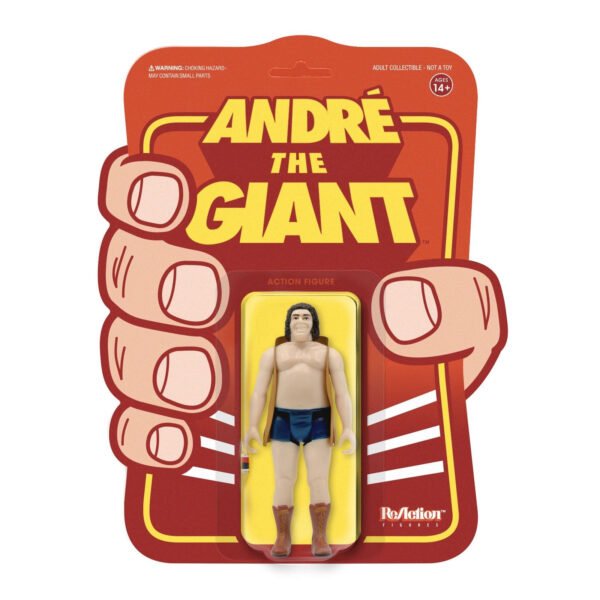 figura andre el gigante chaleco reaction super7