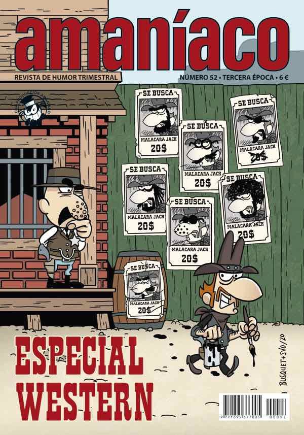 comic Amaníaco 52 Especial Western