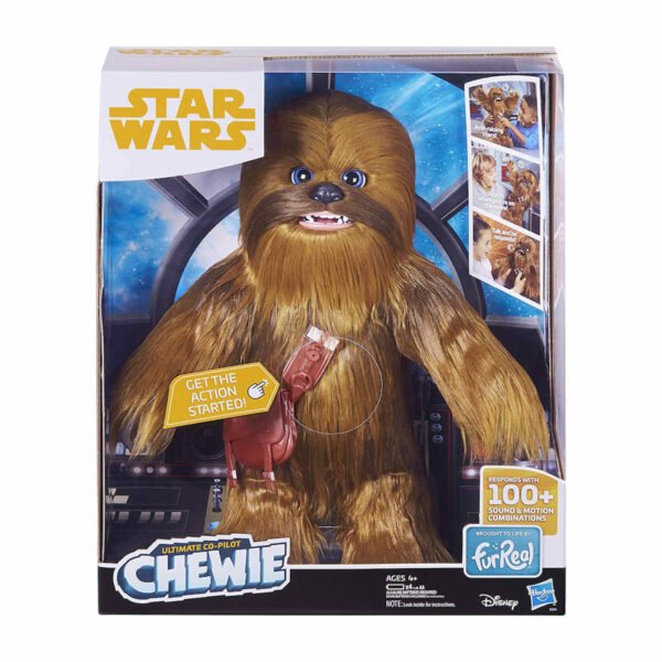 Peluche Chewie Ultimate Co-Pilot Con Sonido Star Wars Hasbro