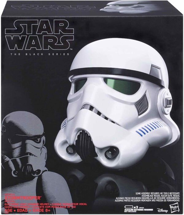 Stormtrooper Casco Replica Escala 1:1 Black Series Star Wars Hasbro