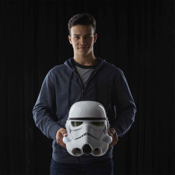 Stormtrooper Casco Replica Escala 1:1 Black Series Star Wars Hasbro