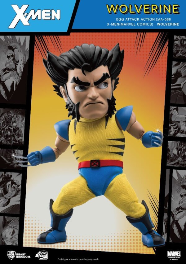 Figura Lobezno Egg Attack Edición Especial Beast Kingdom