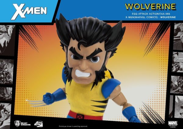 Figura Lobezno Egg Attack Edición Especial Beast Kingdom