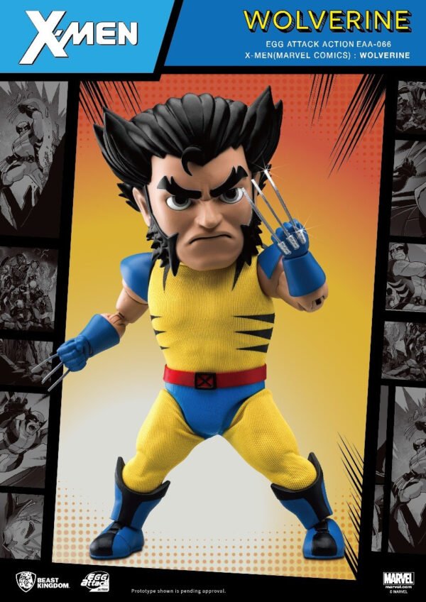 Figura Lobezno Egg Attack Edición Especial Beast Kingdom