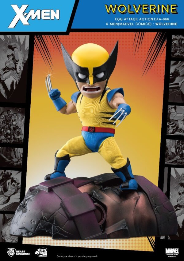 Figura Lobezno Egg Attack Edición Especial Beast Kingdom