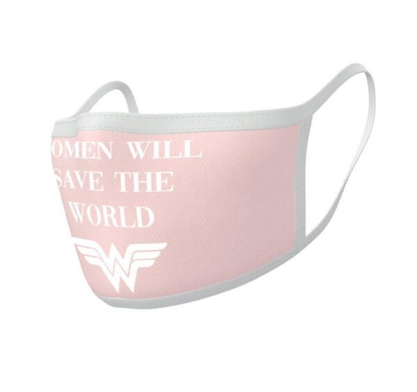 Pack de 2 Máscaras de Tela Wonder Woman Save the World