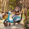Figura Squirrel Girl Moto Marvel Legends Vehicle Hasbro