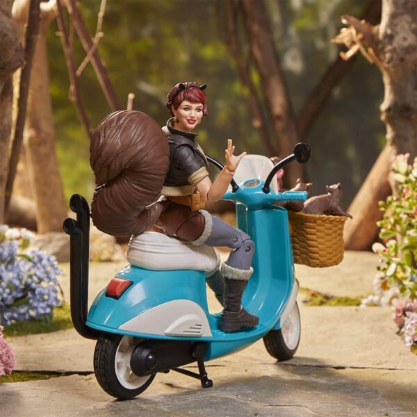 Figura Squirrel Girl Moto Marvel Legends Vehicle Hasbro