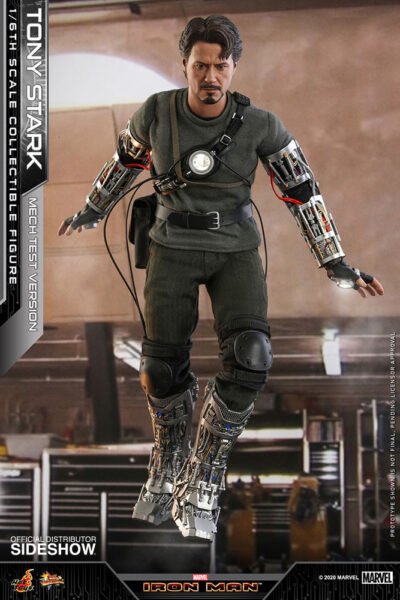 Figura Tony Stark Mech Test Iron Man Hot Toys