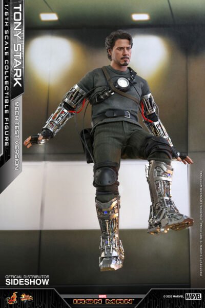 Figura Tony Stark Mech Test Iron Man Hot Toys