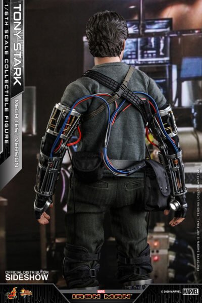 Figura Tony Stark Mech Test Deluxe Version Iron Man Hot Toys