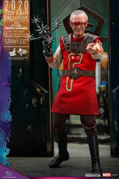 Figura Stan Lee Thor Ragnarok Hot Toys Exclusiva Toy Fair 2020