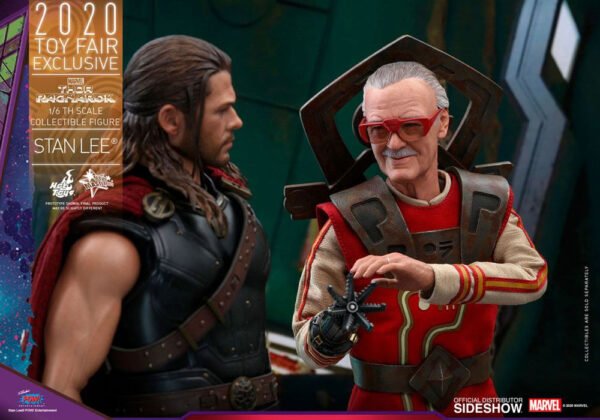 Figura Stan Lee Thor Ragnarok Hot Toys Exclusiva Toy Fair 2020