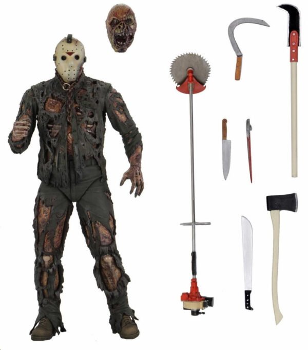 Figura Ultimate Jason Viernes 13 Parte 7 New Blood Neca
