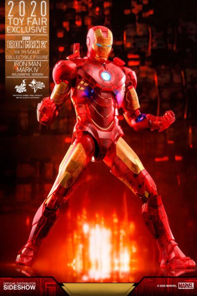 Figura Iron Man Mark IV Iron Man 2 Hot Toys Exclusiva Toy Fair 2020