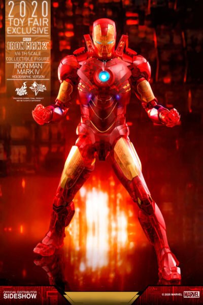 Figura Iron Man Mark IV Iron Man 2 Hot Toys Exclusiva Toy Fair 2020