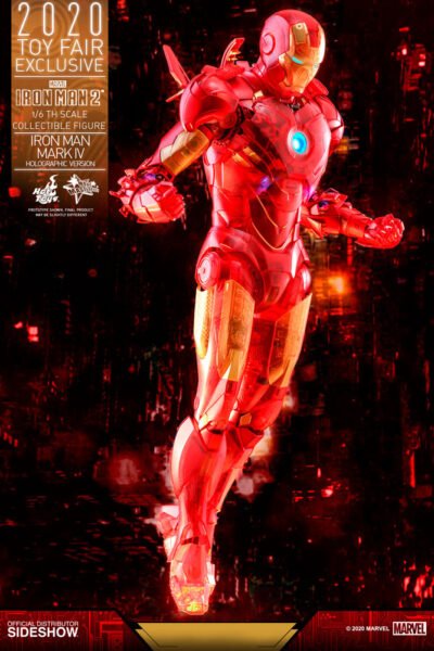 Figura Iron Man Mark IV Iron Man 2 Hot Toys Exclusiva Toy Fair 2020