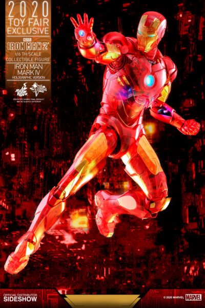 Figura Iron Man Mark IV Iron Man 2 Hot Toys Exclusiva Toy Fair 2020