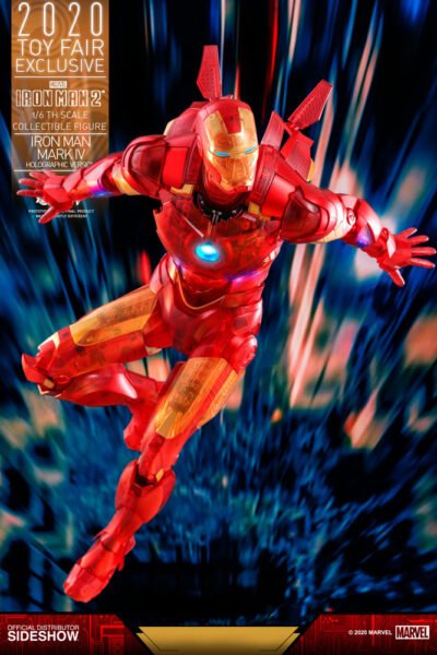 Figura Iron Man Mark IV Iron Man 2 Hot Toys Exclusiva Toy Fair 2020