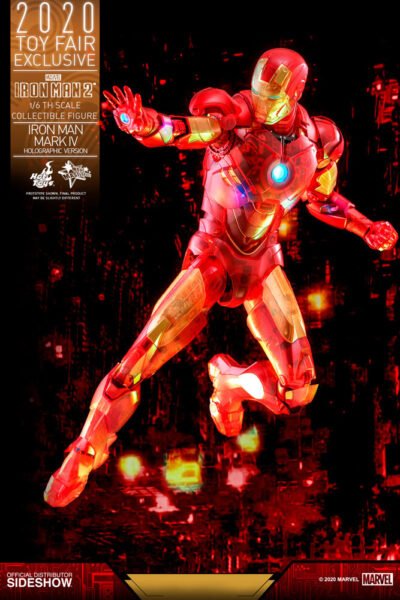 Figura Iron Man Mark IV Iron Man 2 Hot Toys Exclusiva Toy Fair 2020