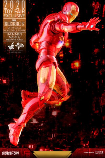 Figura Iron Man Mark IV Iron Man 2 Hot Toys Exclusiva Toy Fair 2020